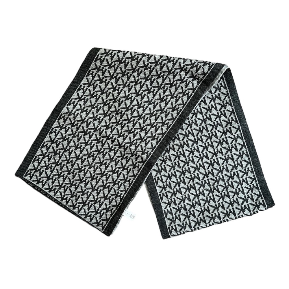 Michael Kor’s Branded Gray Scarf